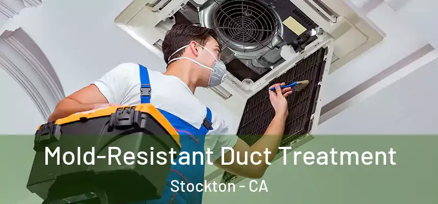  Mold-Resistant Duct Treatment Stockton - CA